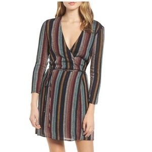 Rails Wrap Lola Dress in Varadero Stripe NWT